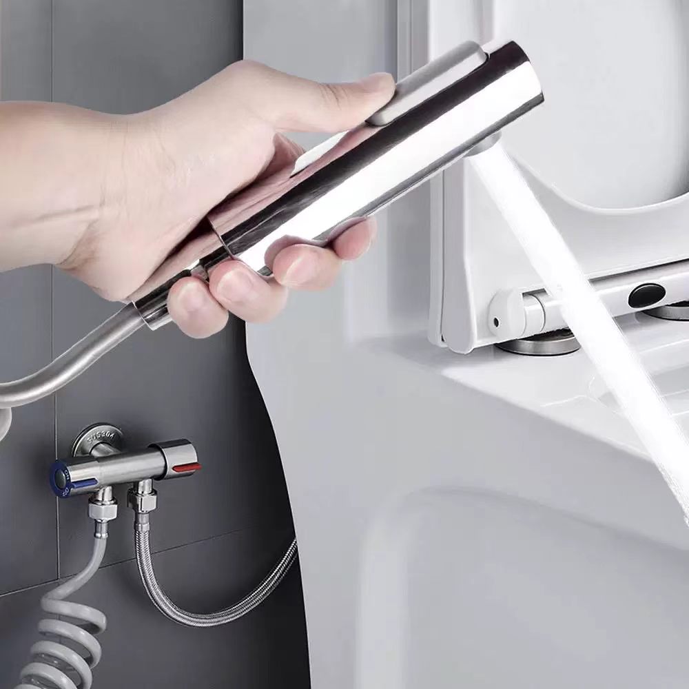 Dual-Mode Pressurized Precision-Controlled Body Wash Spray Gun